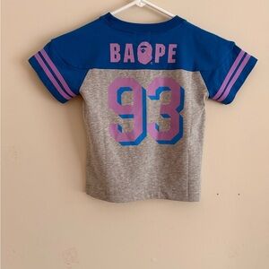 A bathing ape bape tshirt new size 100